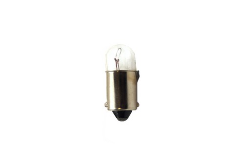 Bulb 3w2 pin ba9s - 6v, each
