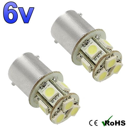 White ba15s 8 smd - ba15s,